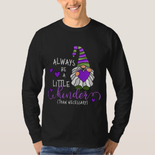 T-shirt Soyez toujours un petit genre Jardin Whimsical Gno