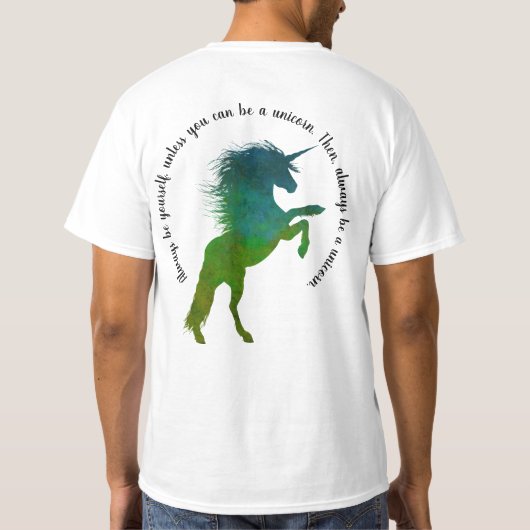 T-shirt Soyez toujours vous-même, à moins que vous ne puis (Dos)