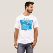 T-shirt Soyez tranquille ! Intérieur d'ARN de silencieux (Devant entier)