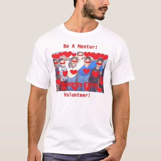 T-shirt Soyez un mentor pour l'espèce menacée (Devant)