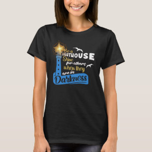 T-shirt Soyez un phare pour vos amis modernes
