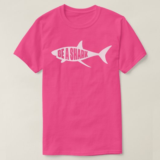 T-shirt Soyez un requin (Design devant)
