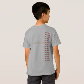 T-shirt Soyez Unique (Dos entier)