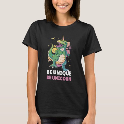 T-shirt Soyez unique Soyez Unicorne 4 (Devant)