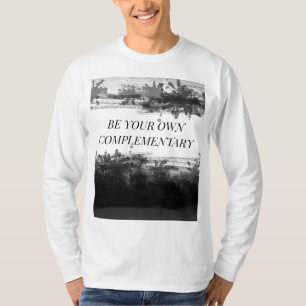 T-shirt "SOYEZ VOTRE PROPRE COMPLÉMENTAIRE" Blanc
