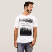 T-shirt "SOYEZ VOTRE PROPRE COMPLÉMENTAIRE" Blanc Basique (Devant entier)