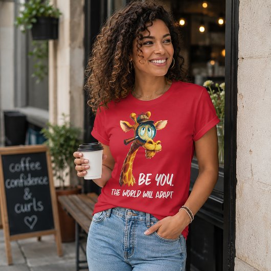 T-shirt Soyez Vous, Le Monde S'Adaptera
