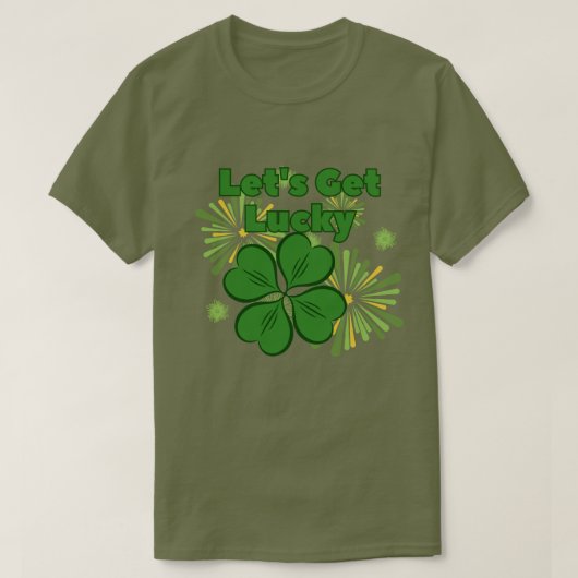 T-shirt Soyons chanceux ! (Design devant)