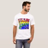 T-shirt Soyons gentils les uns avec les autres (Devant entier)