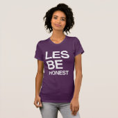 T-SHIRT SOYONS HONNÊTES (Devant entier)