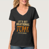 T-shirt Soyons irrationnels (Devant)