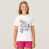 T-shirt Soyons juste Unicornes (Devant entier)
