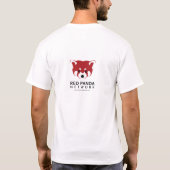 T-shirt "Soyons la pièce en t des hommes d'un ami" (Dos)