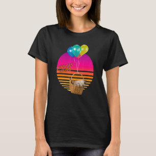 T-shirt Soyons Un Chat Étrange Dans Le Panier Volant Et Le