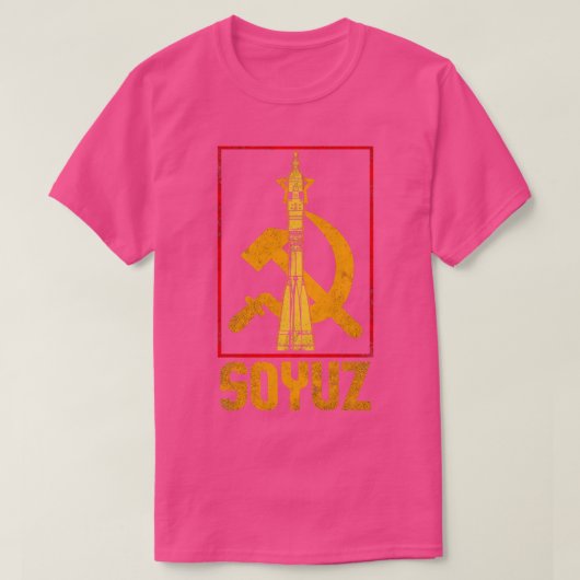 T-shirt Soyouz Rocket Union soviétique 3 (Design devant)