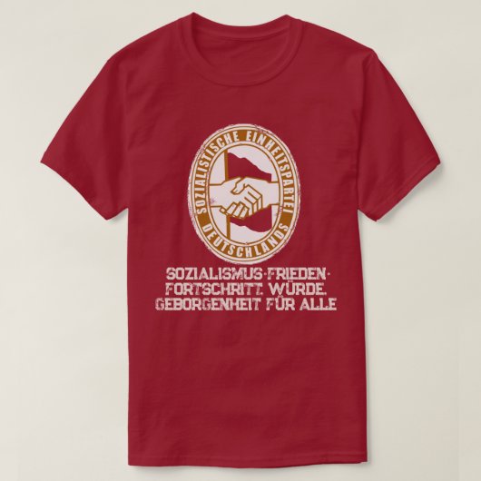 T-SHIRT SOZIALISME (Design devant)