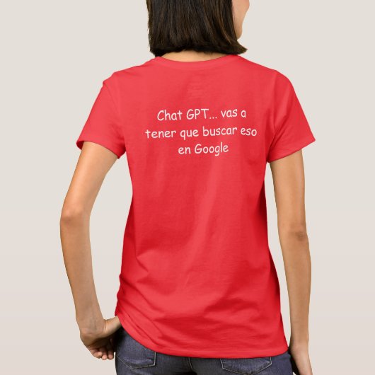 T-shirt Sp002b vas a tener que buscar eso en Google (Dos)