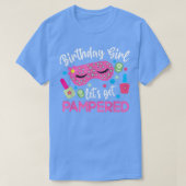 T-shirt Spa Anniversaire Fournitures Pour Filles Obtenons (Design devant)