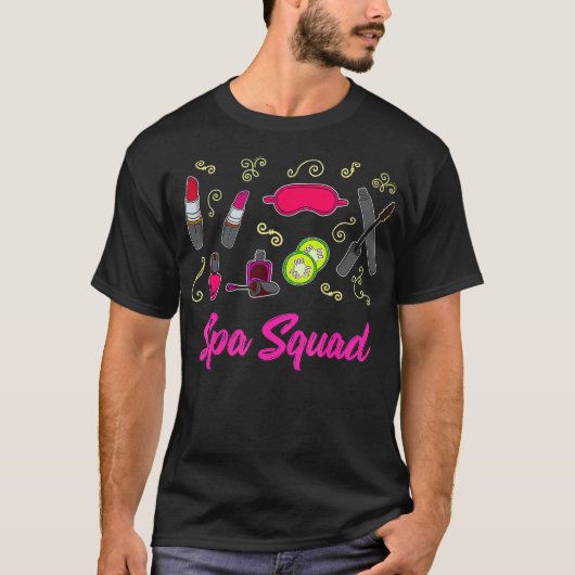 T-shirt Spa Anniversaire Spa Squad (Devant)
