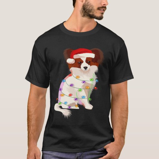 T-shirt Spa de jouets continentaux de Noël de Papillon (Devant)