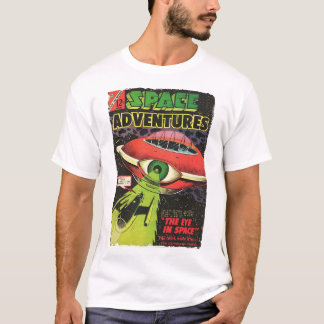 T-shirt Space Adventures Comic Blink Vintage