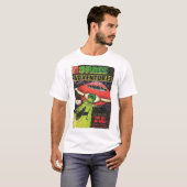T-shirt Space Adventures Comic Blink Vintage (Devant entier)
