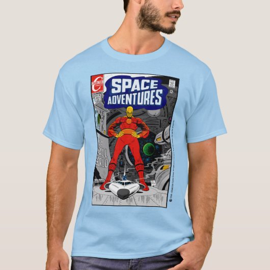 T-Shirt SPACE Adventures des années 60 (Devant)