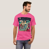 T-shirt Space Age Las Vegas Martini Party (Devant entier)