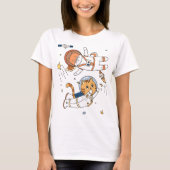 T-shirt Space Animals (Devant)