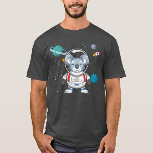 T-shirt Space Australia Science Amoureux des animaux Astro