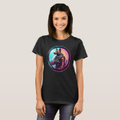 T-shirt Space Belgian Malinois Chien Maman Papa Belge Mali (Devant entier)