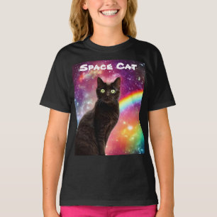 T-shirt Space Cat