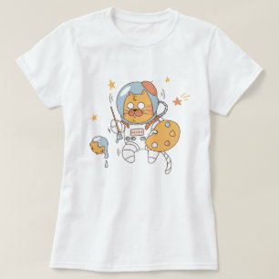 T-shirt Space Cat