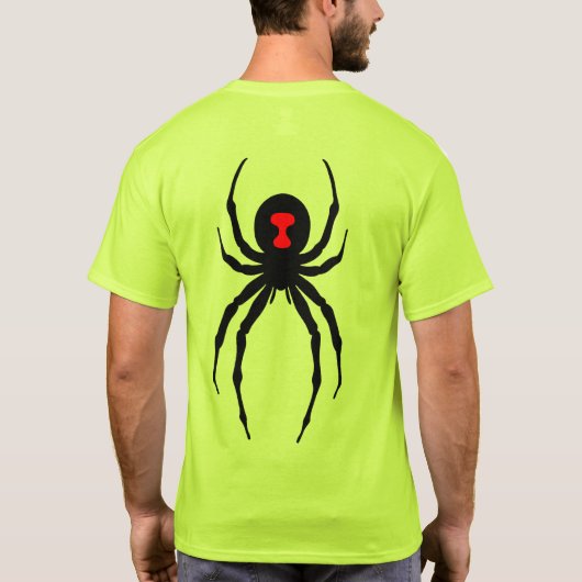 T-shirt Space Coast Chapter - Black Widow (Dos)