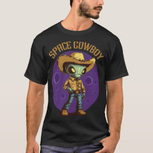 T-shirt Space Cowboy - Alien