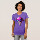 T-shirt Space Cream Cone 205 (Devant entier)