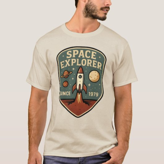 T-shirt Space Explore Since 1979 (Devant)