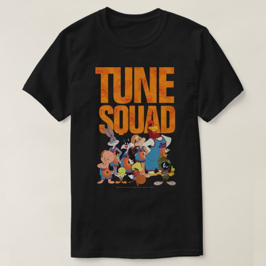 T-shirt Space Jam A New Legacy Tune Squad Group Shot (Design devant)