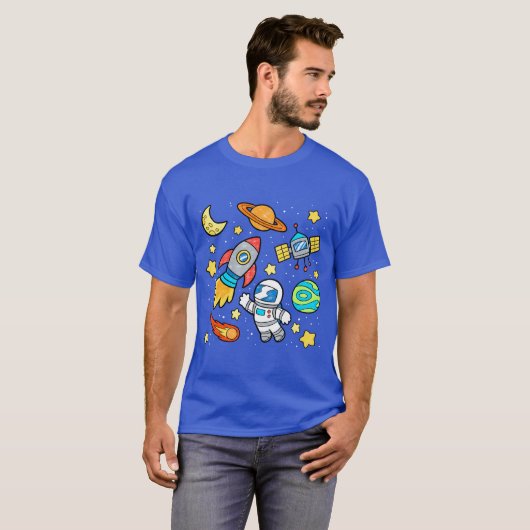 T-shirt Space Kid (Devant entier)