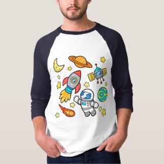 T-shirt Space Kid baseball shirt