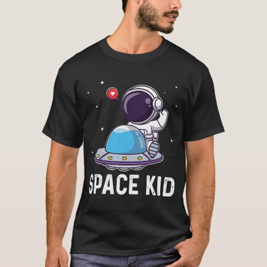 T-shirt Space Kid I Kids Rocket 1 (Devant)