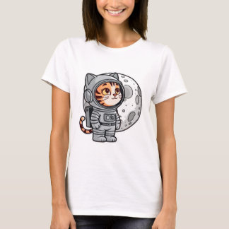 T-Shirt Space Kitten