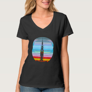 T-shirt Space Launch System SLS Artemis Rocket Silhouette