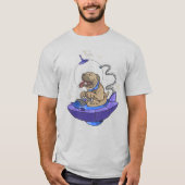 T-shirt Space Pup (Devant)