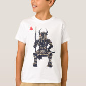 T-shirt Space Samurai Warrior (Devant)
