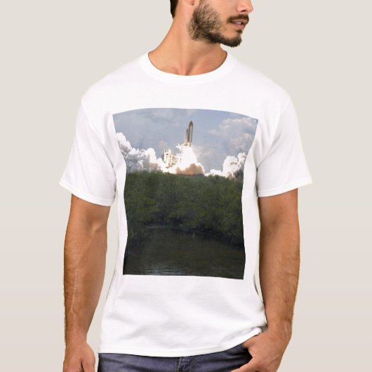 T-shirt Space Shuttle Atlantis lève sur 13 (Devant)