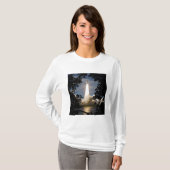 T-shirt Space Shuttle Atlantis se lève sur 9 (Devant entier)