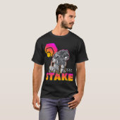 T-shirt Space Staker | Futuristic Crypto Astronaut (Devant entier)