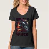 T-shirt Space Text Solar System Galactic Astro Space Enthu (Devant)