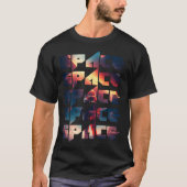 T-shirt Space Text Solar System Galactic Astro Space Enthu (Devant)